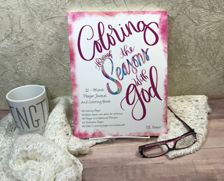 Coloring Through the Seasons with God Cover